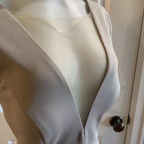 Jenny Yoo Collection Cara Cap Sleeve Plunging Bridesmaid Gown Maxi Size 12 - Picture 8 of 16